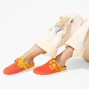 Charlotte Stone Porter Suede Clog